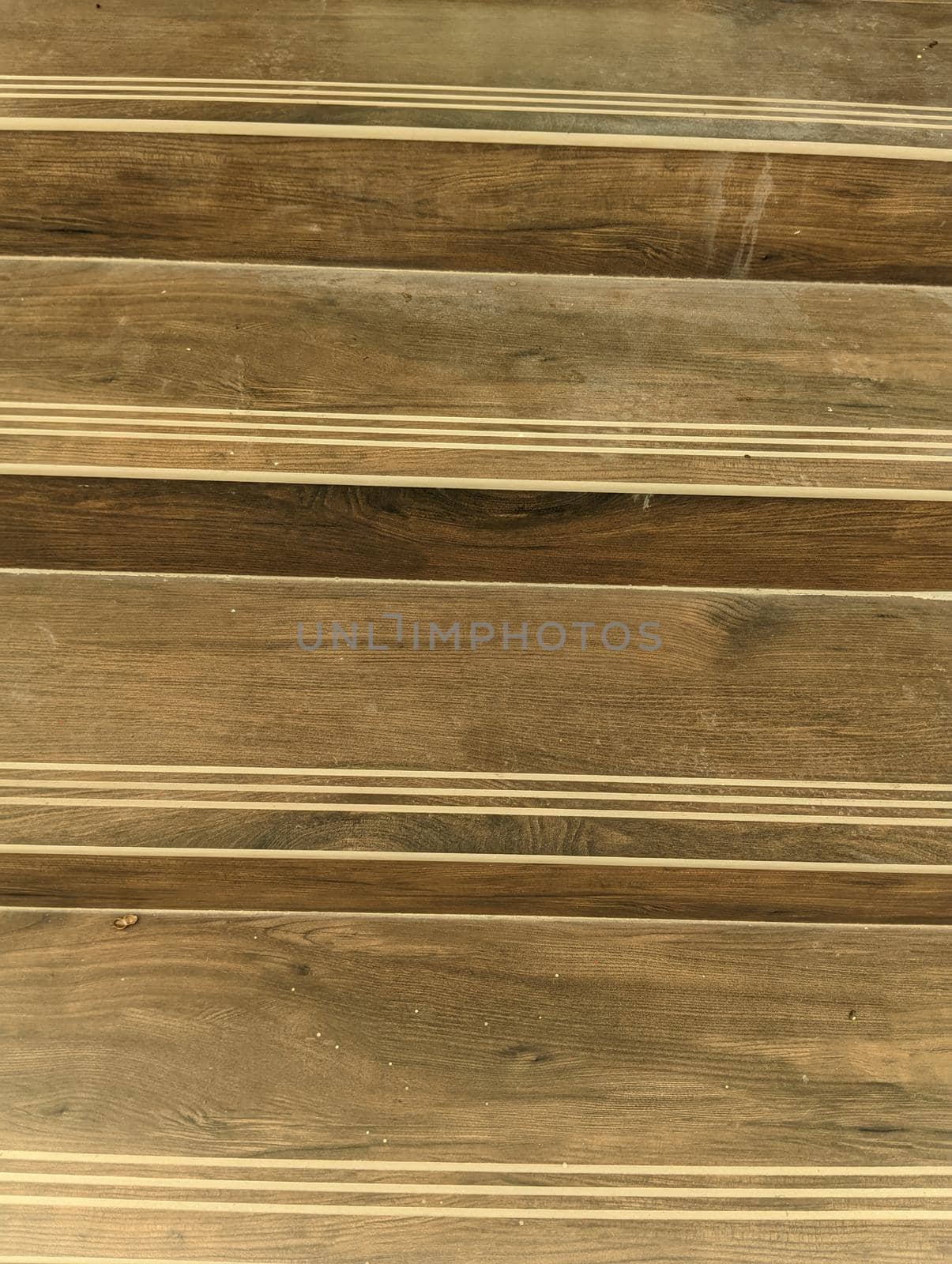 Closeup view of steps or staircase with wooden borders. High quality photo