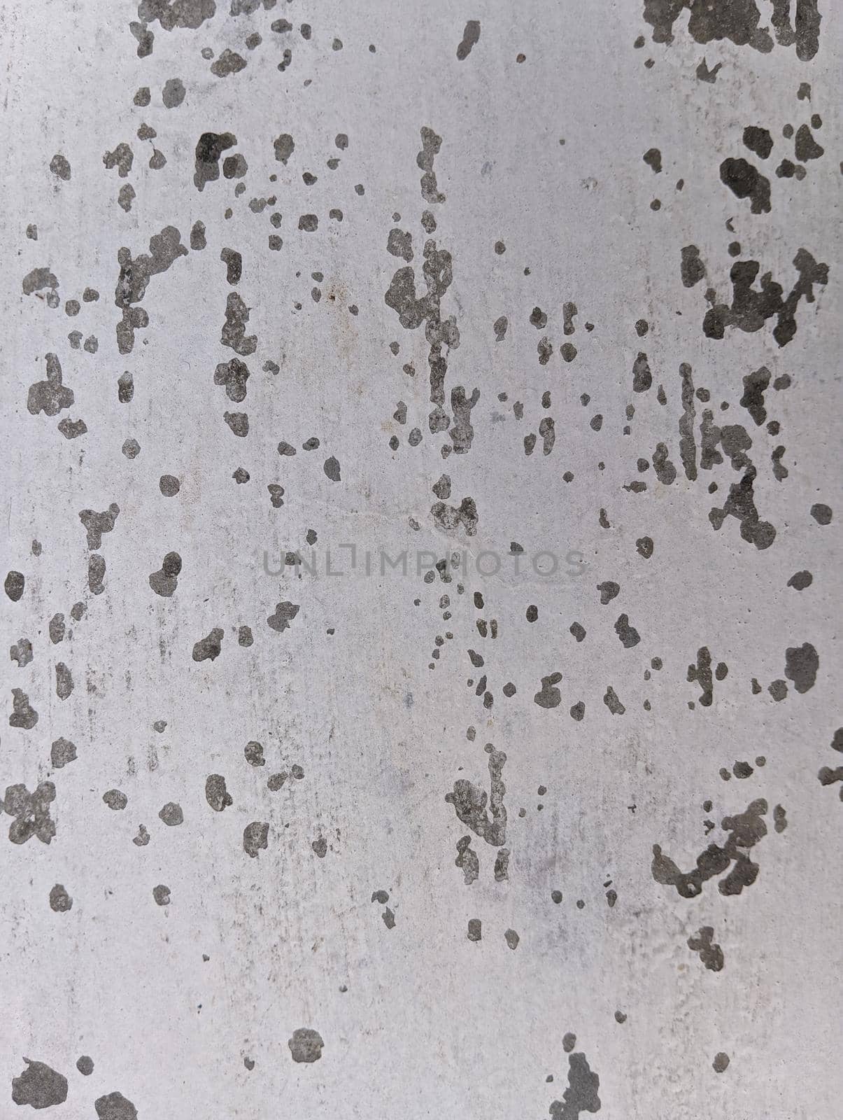 White Paint faded away after painting.At some areas the paint has gone washed away