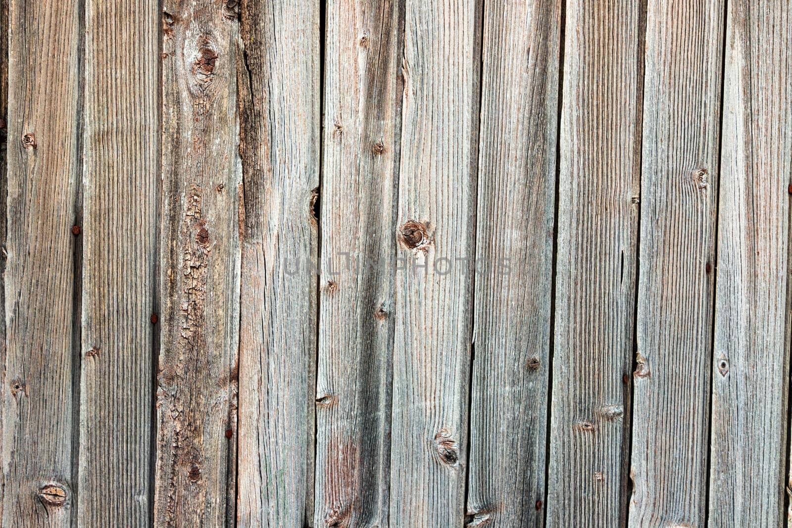 Natural surface from old wooden boards. Horizontal view