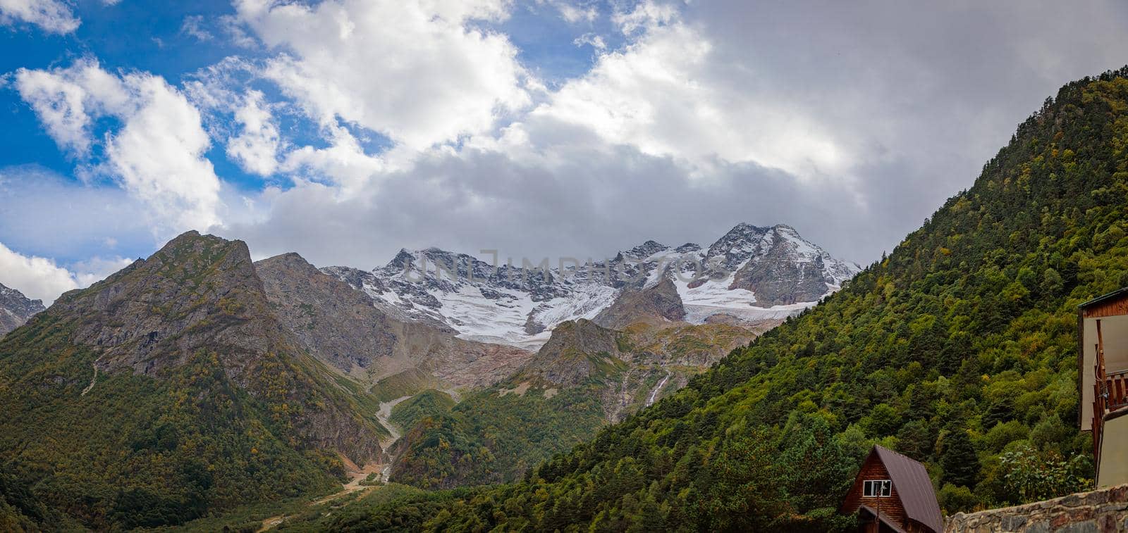North Caucasus, high mountains of Ossetia
