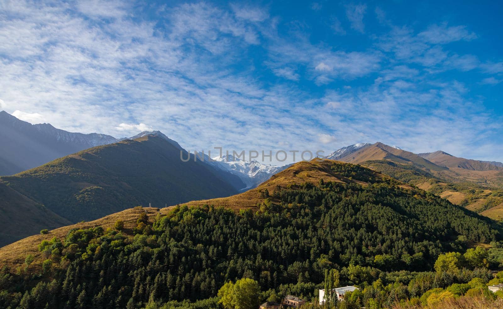 North Caucasus, high mountains of Ossetia