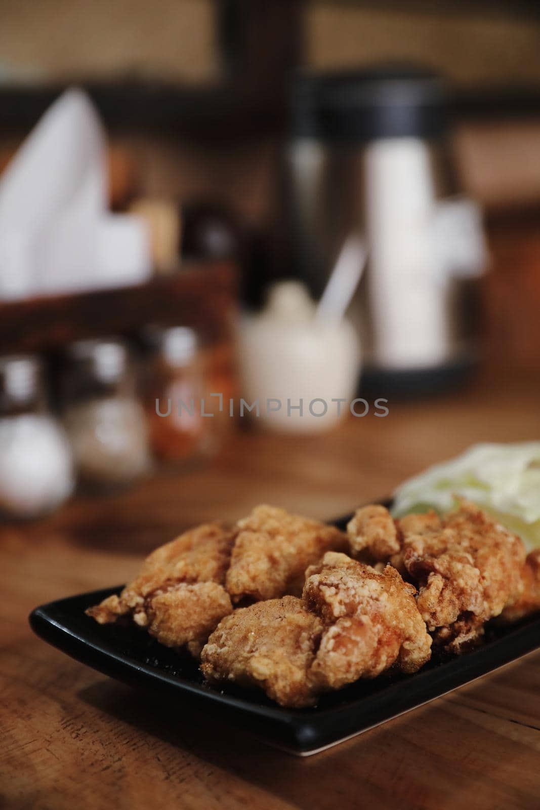 Fried chicken Japanese style karaage by piyato