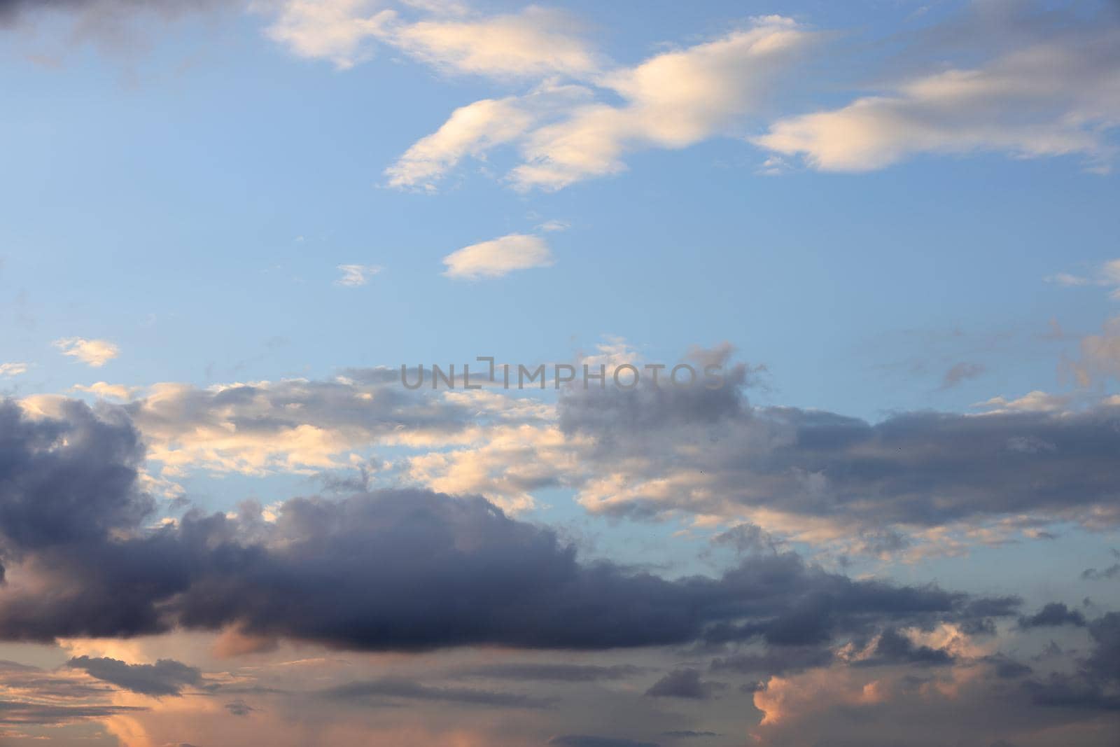 Blue sky and white clouds