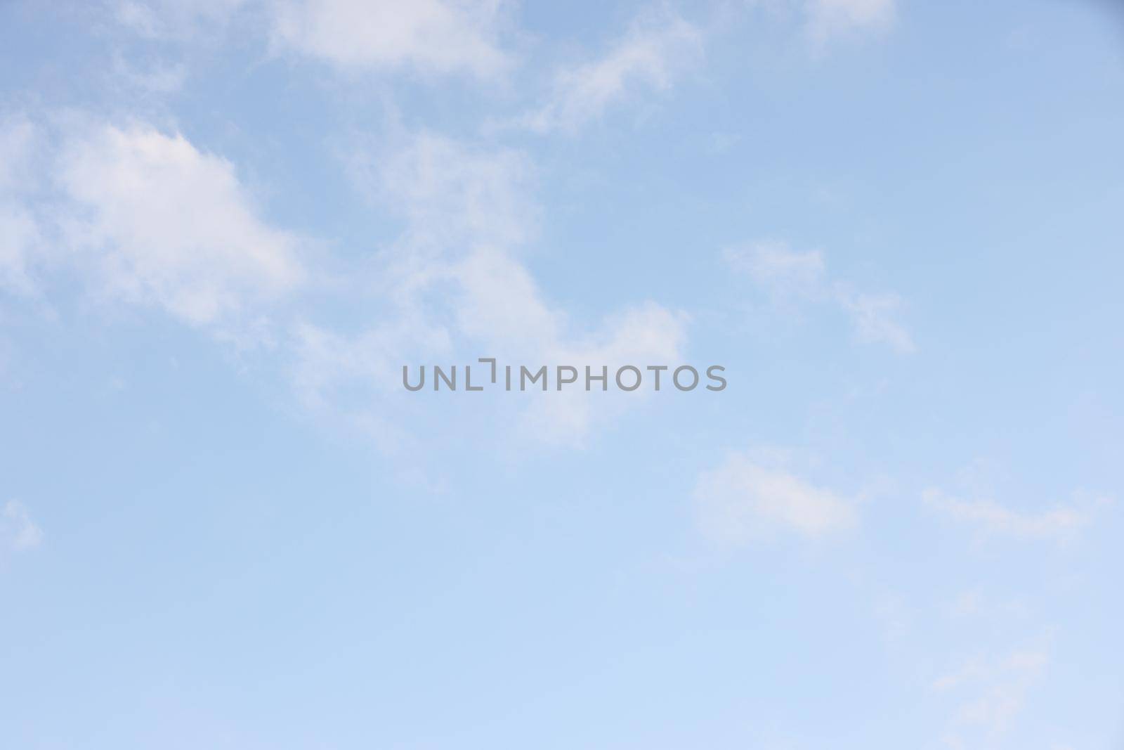 Blue sky and white clouds