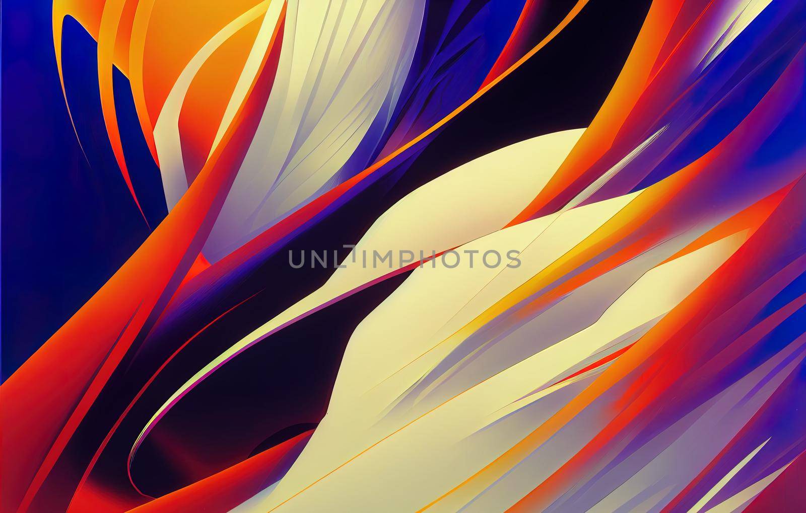 abstract white background with smooth lines by 2ragon