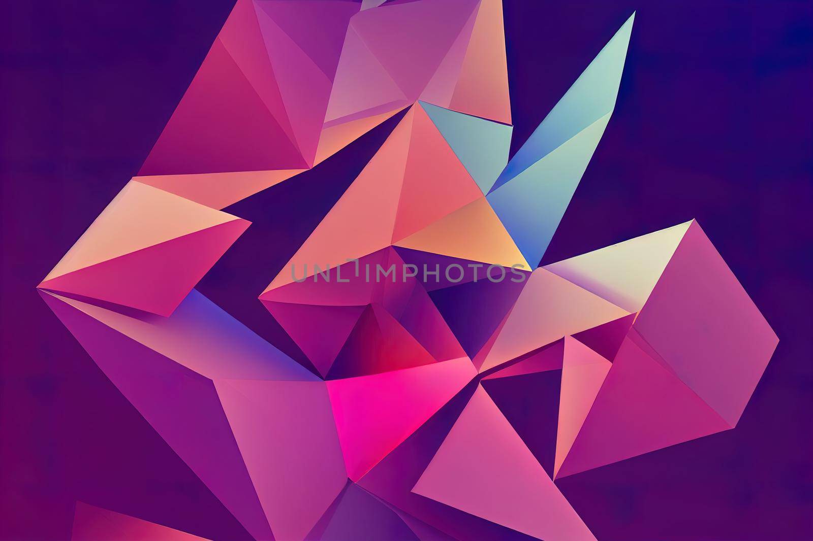 Falling drop of water. Low poly style design. Abstract geometric background. Wireframe light connection structure. Modern 3d graphic concept. Isolated illustration.