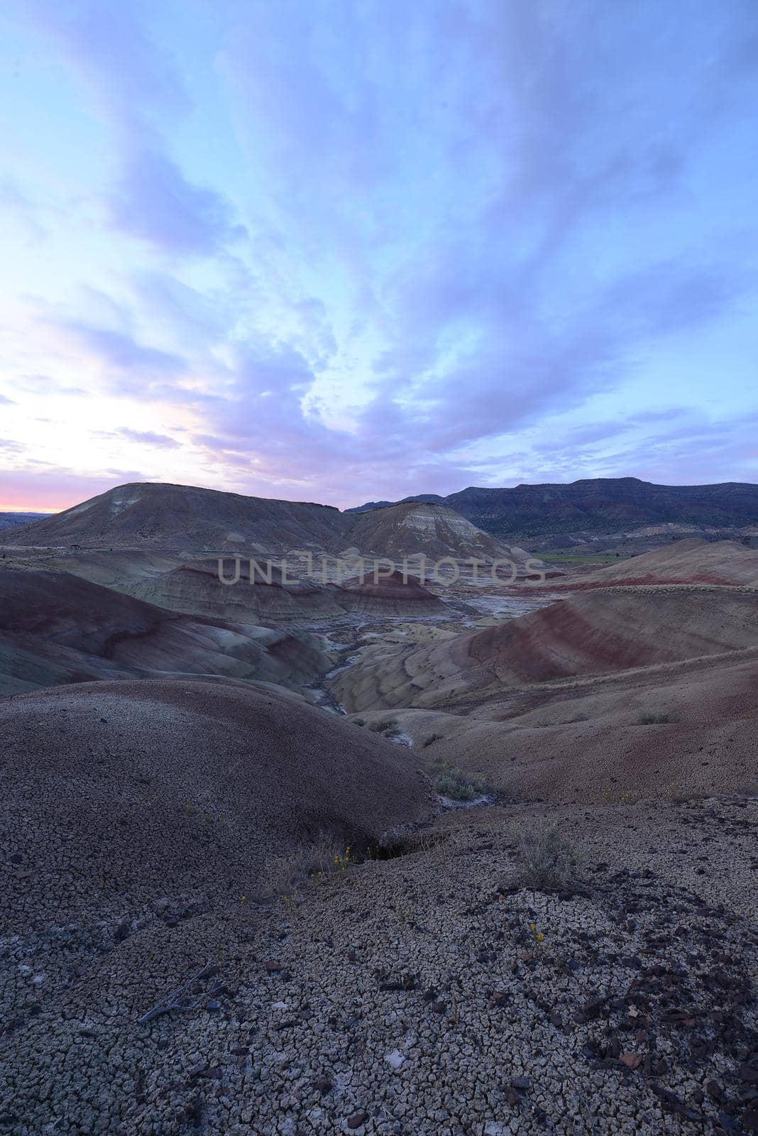 colorful rock at painted hill state park in oregon