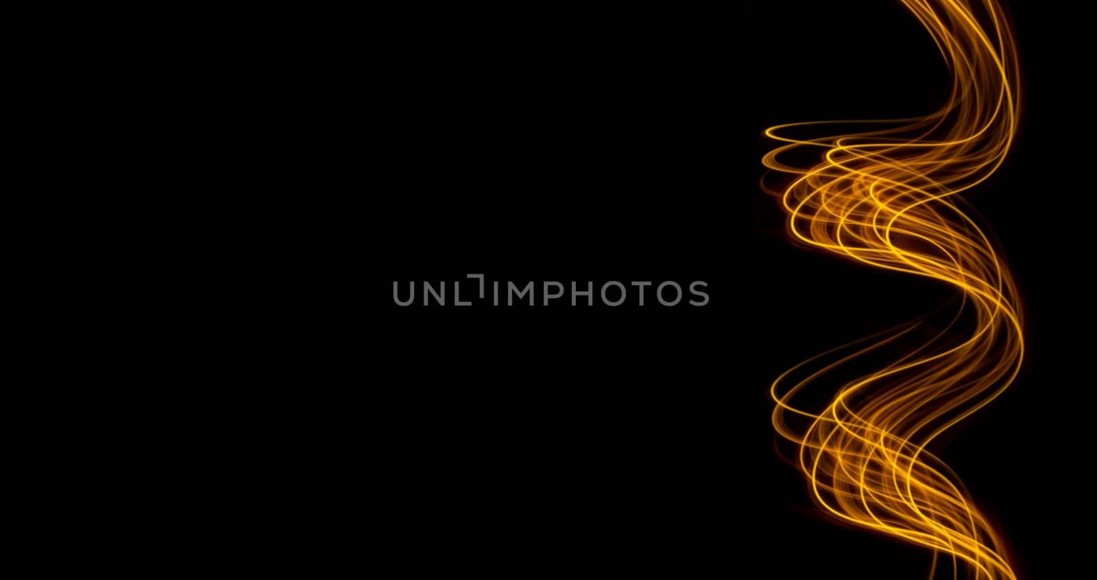 Futuristic light wave of energy with elegant glowing lines banner design. Abstract modern technology background. Velocity concept. by PaulCarr