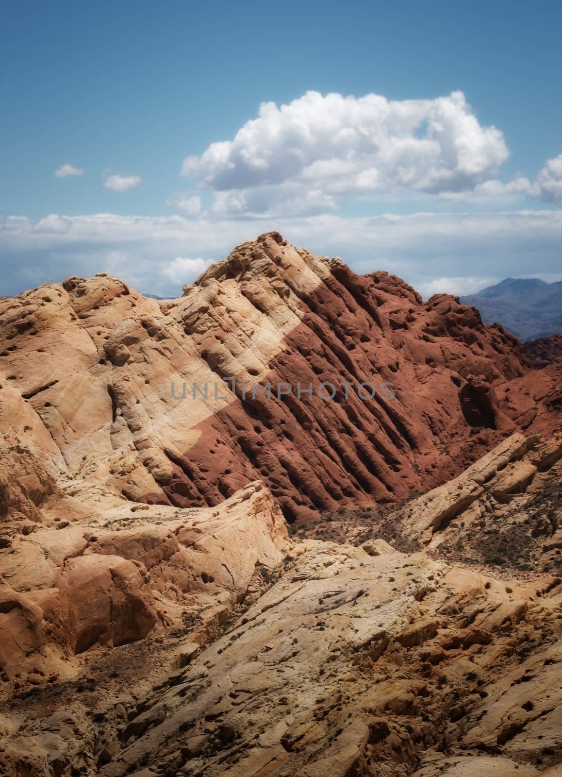 Nevada Valley of Fire Peak by lisaldw