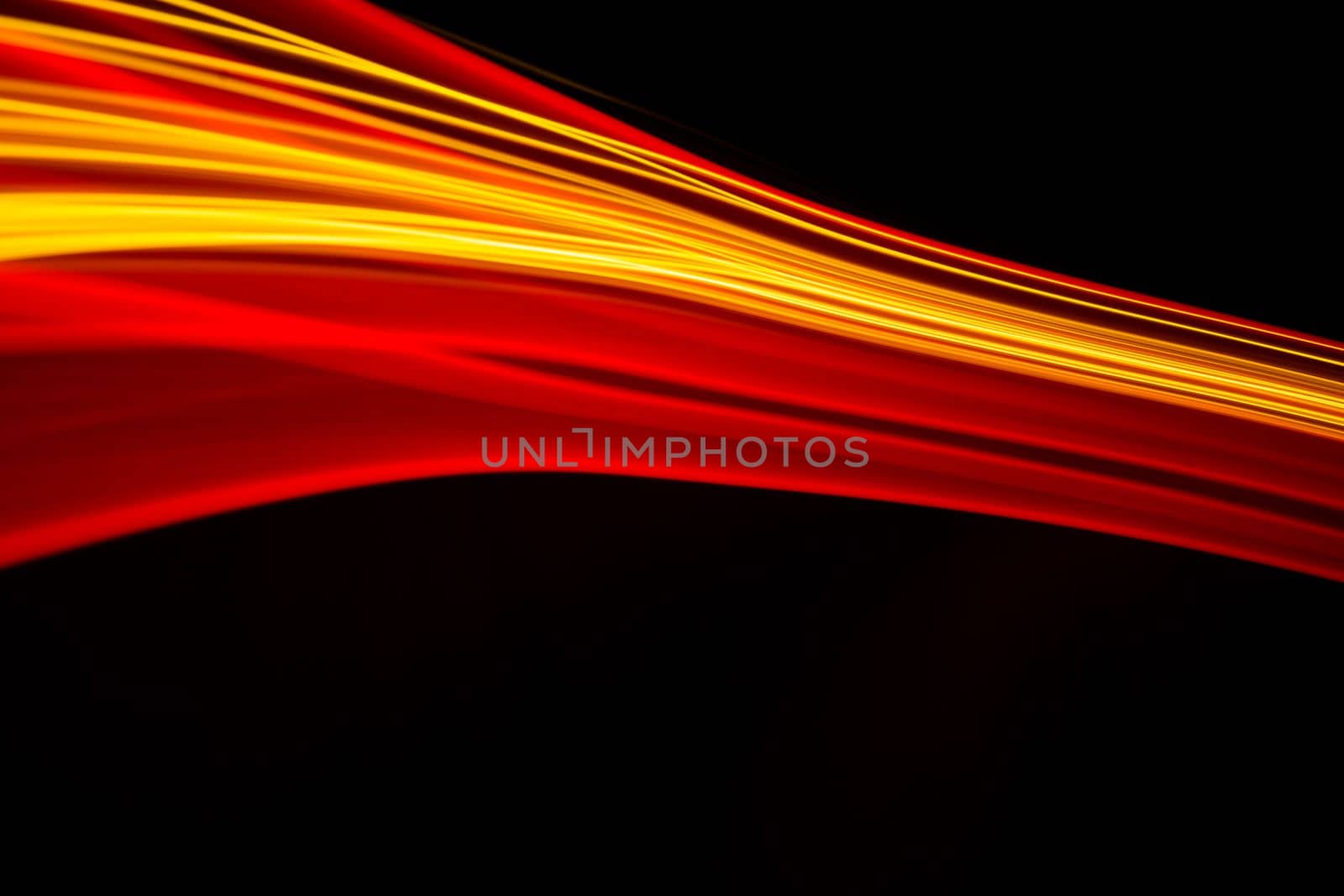 Futuristic light wave of energy with elegant glowing lines banner design. Abstract modern technology background. by PaulCarr