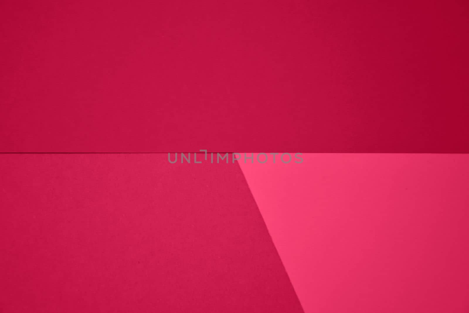 Viva Magenta monochrome paper background. Color trend 2023 monochrome. Abstract dark pink colour monochrome background.