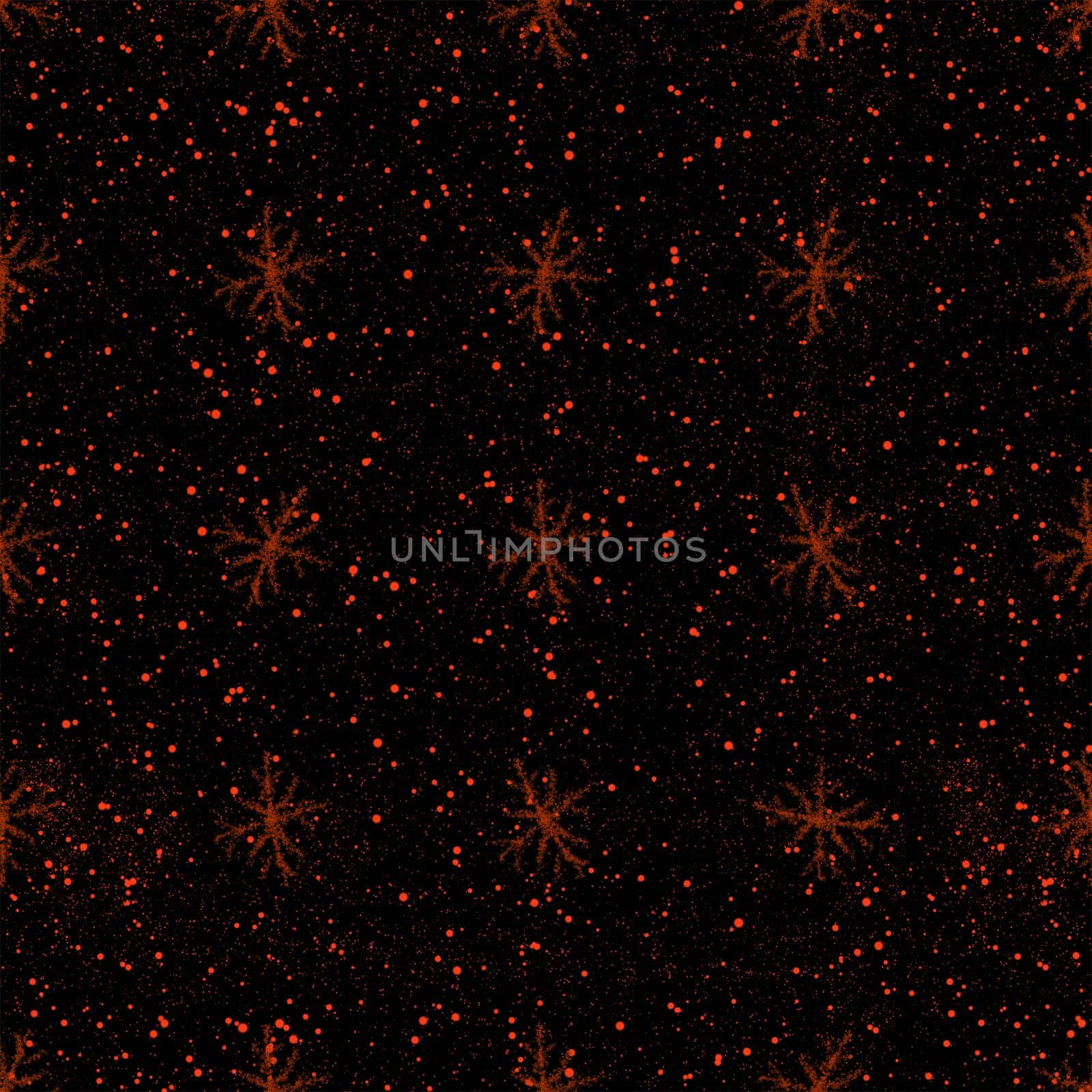 Hand Drawn Snowflakes Christmas Seamless Pattern. Subtle Flying Snow Flakes on chalk snowflakes Background. Appealing chalk handdrawn snow overlay. Noteworthy holiday season decoration.