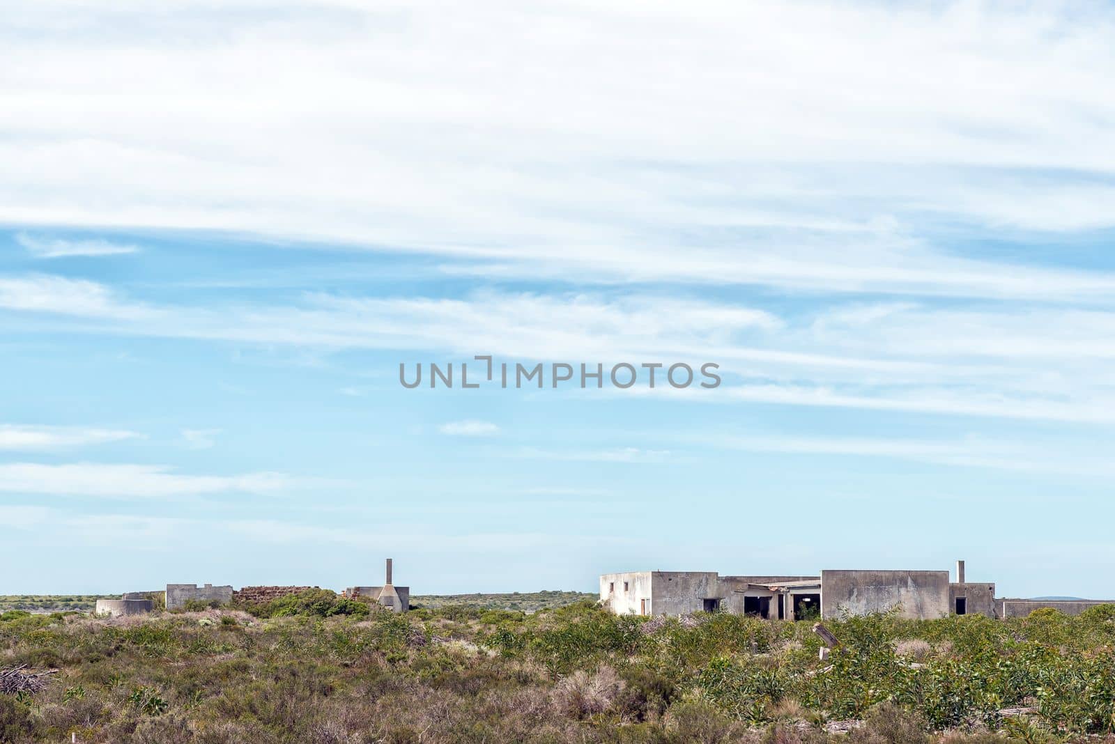 Ruins in the Agulhas National Park near Springfield Estate