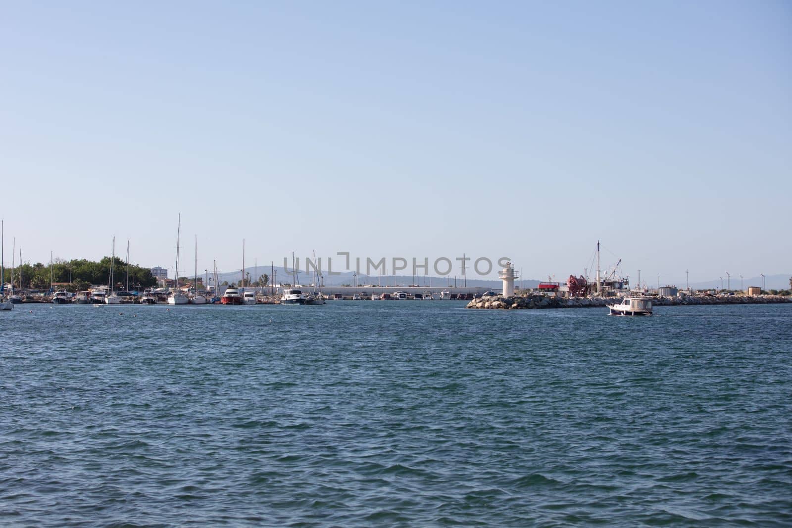 Cesmealti / Urla / Izmir / Turkey, MAY 11, 2020, Views from a small sea town