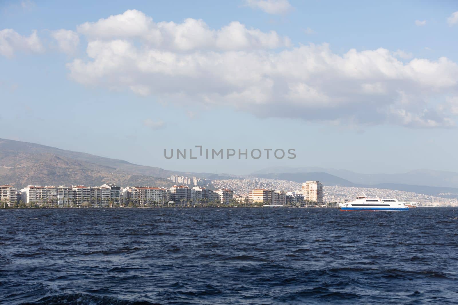 Karsiyaka - Izmir / Turkey - 05/120/2020: Cityscape of Karsiyaka Izmir by senkaya