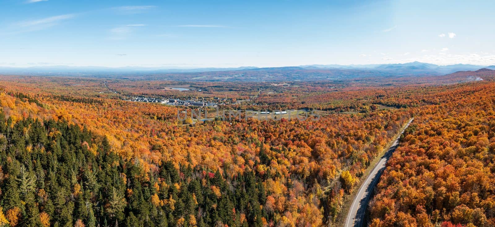 Panorama of the northern part of New York state by steheap