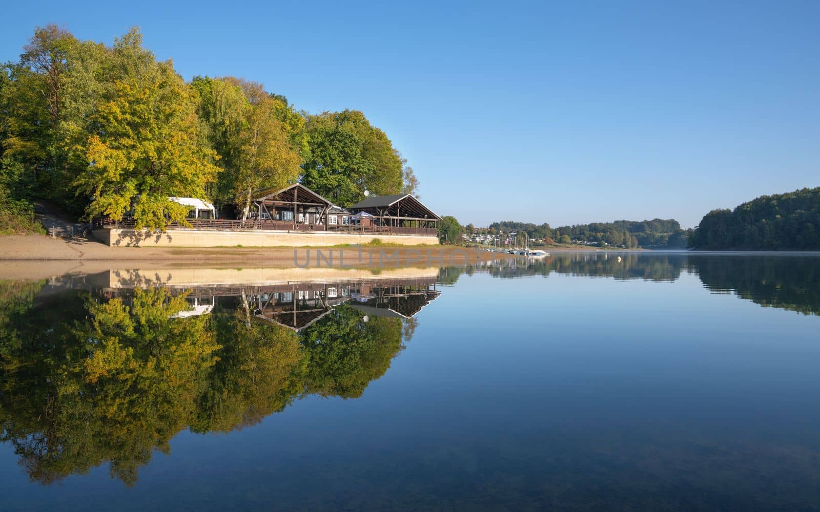 Bever lake, Bergisches Land, Germany by alfotokunst