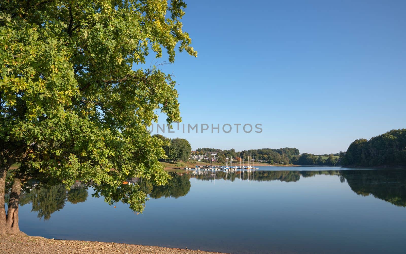 Bever lake, Bergisches Land, Germany by alfotokunst