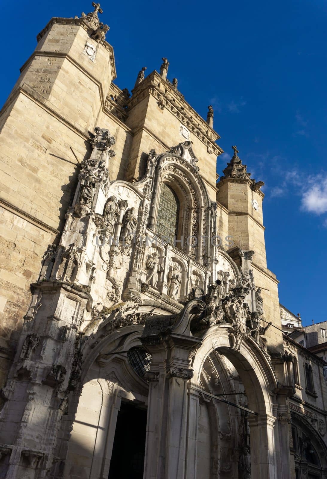 Old Santa Cruz monastery in Coimbra, Portugal