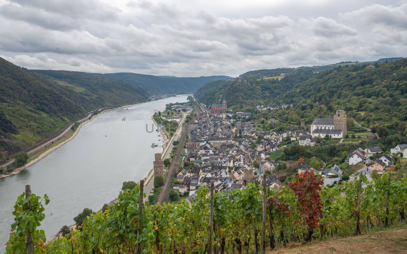 Oberwesel, Rhine valley, Rhineland-Palatinate, Germany by alfotokunst