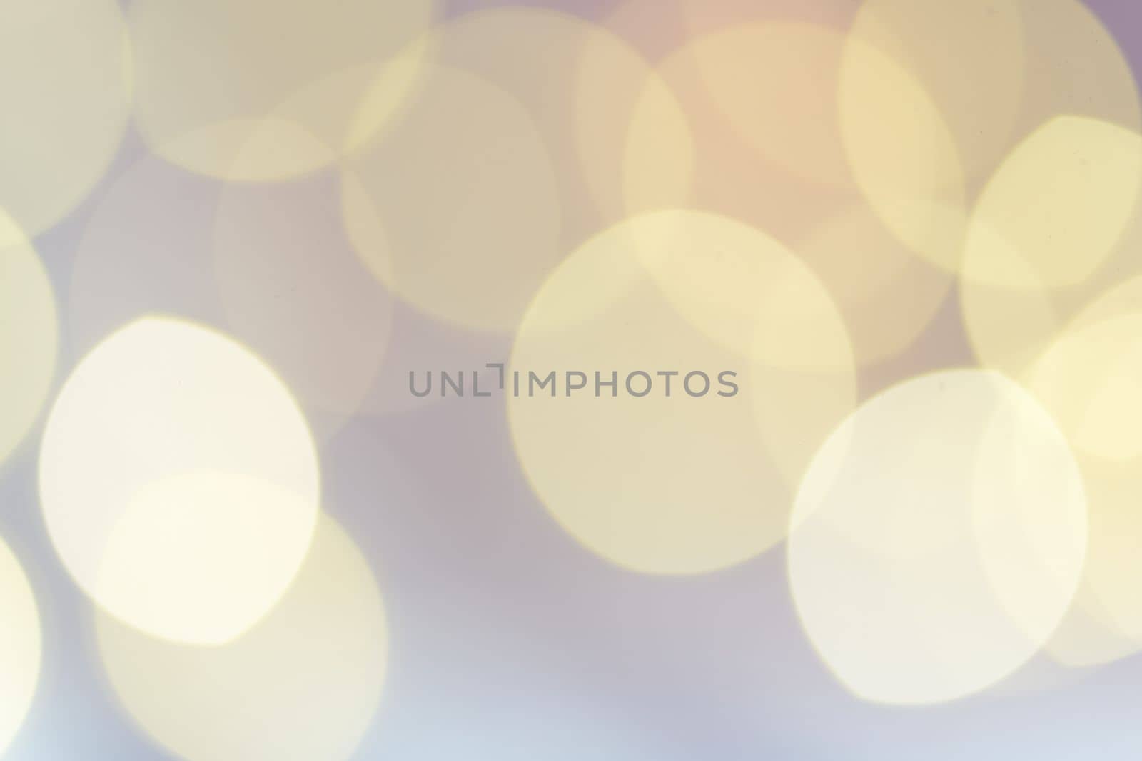 Christmas light background. Holiday glowing backdrop. Defocused Background With Blinking light. Blurred Bokeh. by Costin