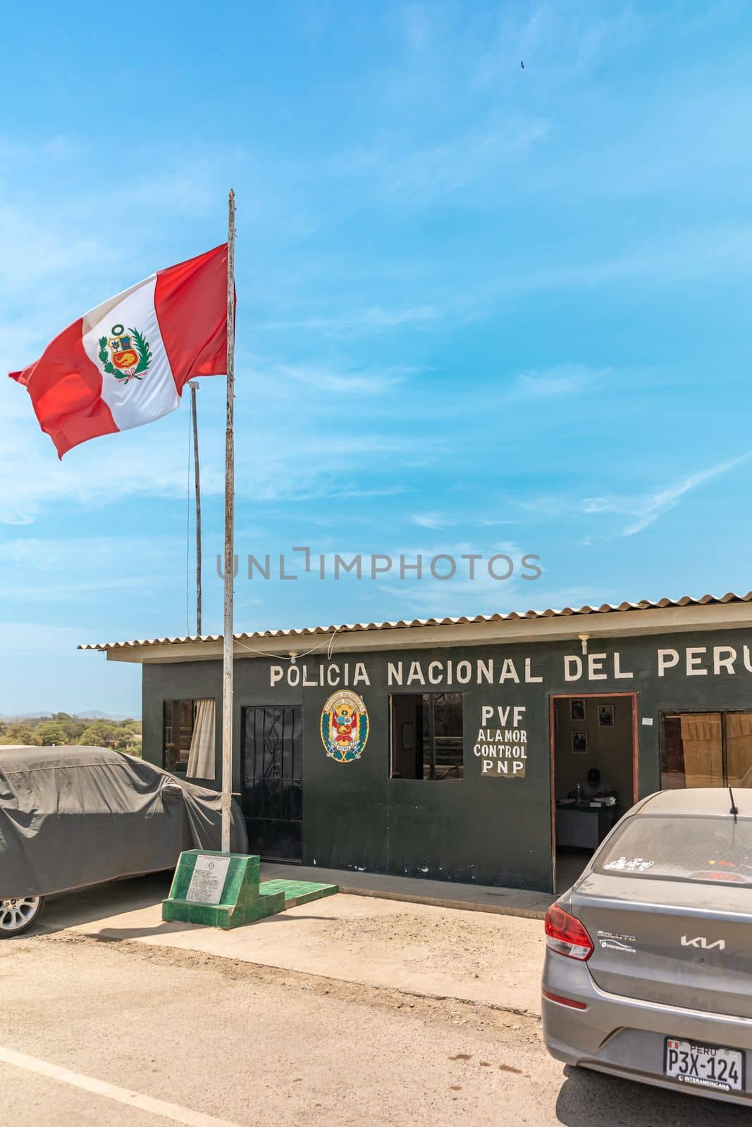 Peru - September 22, 2022: border crossing to Peru by Edophoto