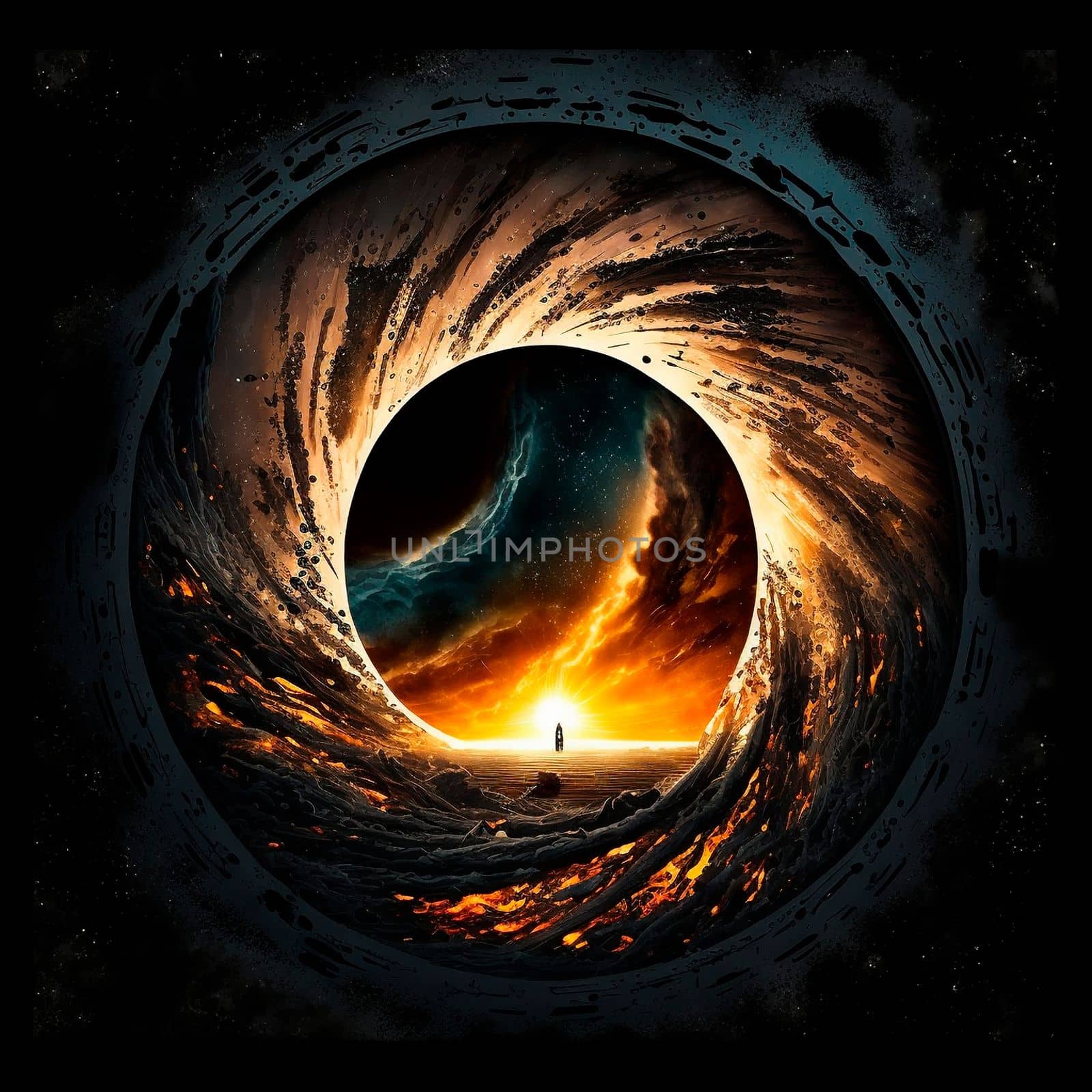 portal to another world, golden glow by NeuroSky