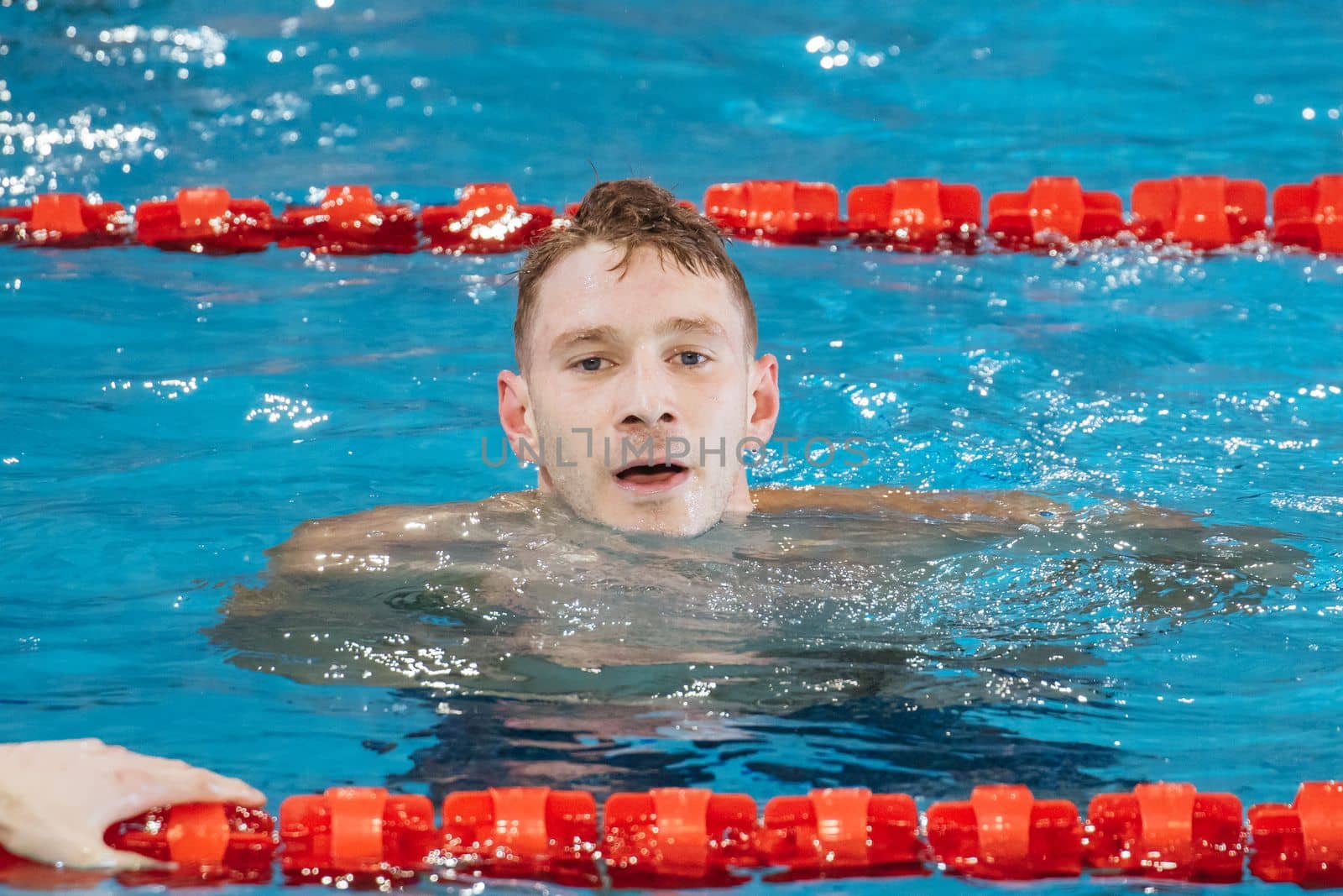 MELBOURNE, AUSTRALIA - DECEMBER 13: Ryan MURPHY (USA) competing in Men's 100m Backstroke semifinal on day one of the 2022 FINA World Short Course Swimming Championships at Melbourne Sports and Aquatic Centre on December 13, 2022 in Melbourne, Australia