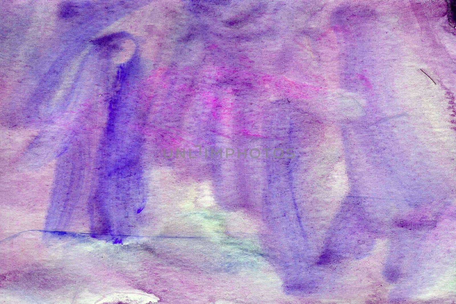 Hand drawn watercolor pink texture . High quality illustration