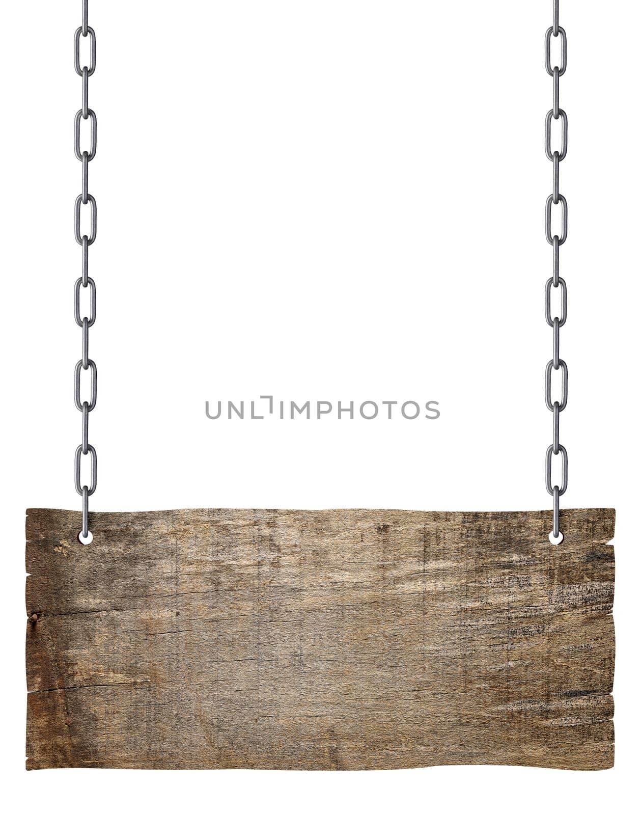 wooden sign chain ropesignboard signpost by Picsfive