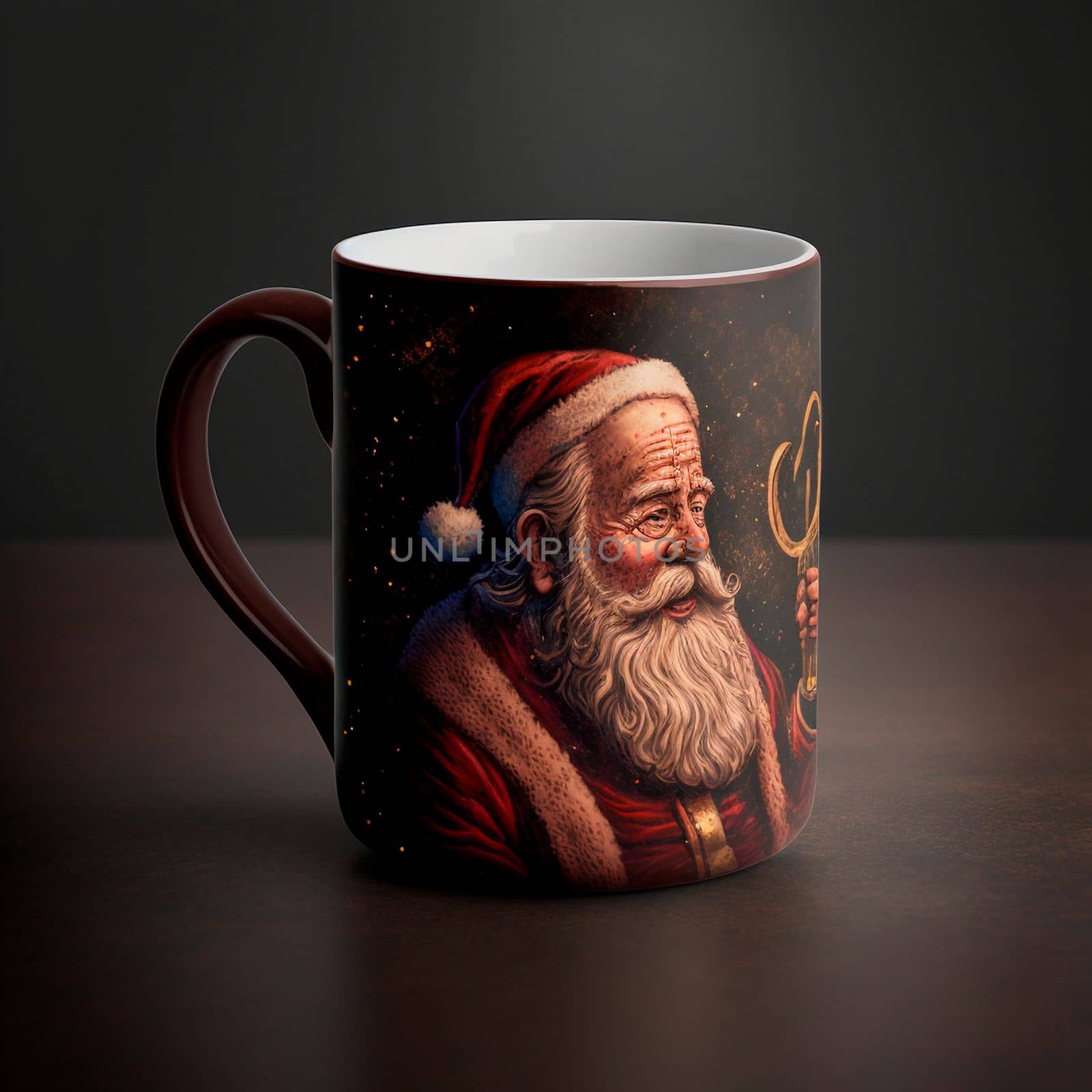 Christmas mug with coffee  by NeuroSky