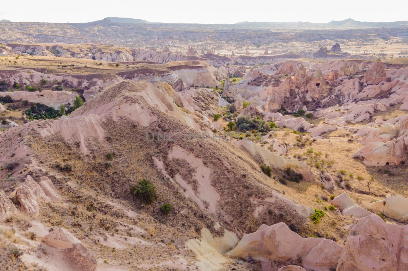 Meskendir Valley, Pink Valley. Cappadocia Turkey. Travel to Turkey concept by galitskaya