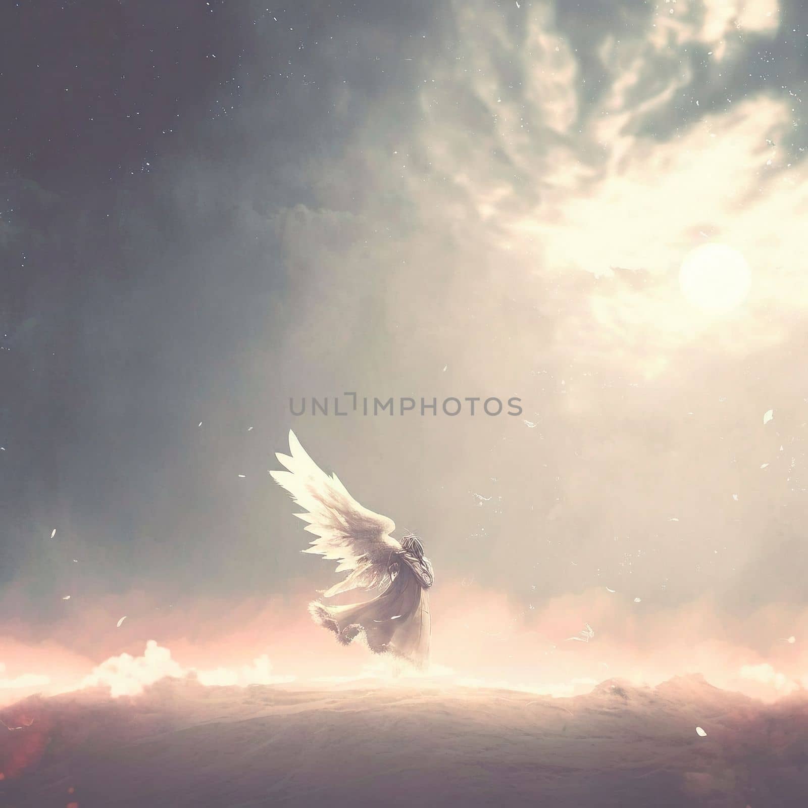 An angel in heaven by NeuroSky
