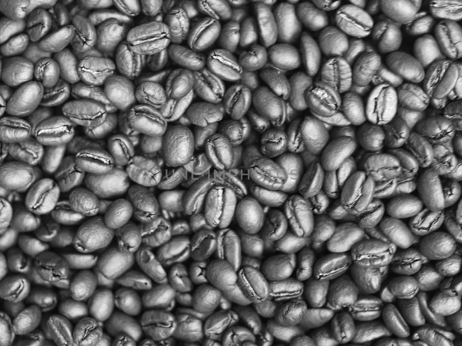 brown roasted coffee beans macro closeup making the blend series