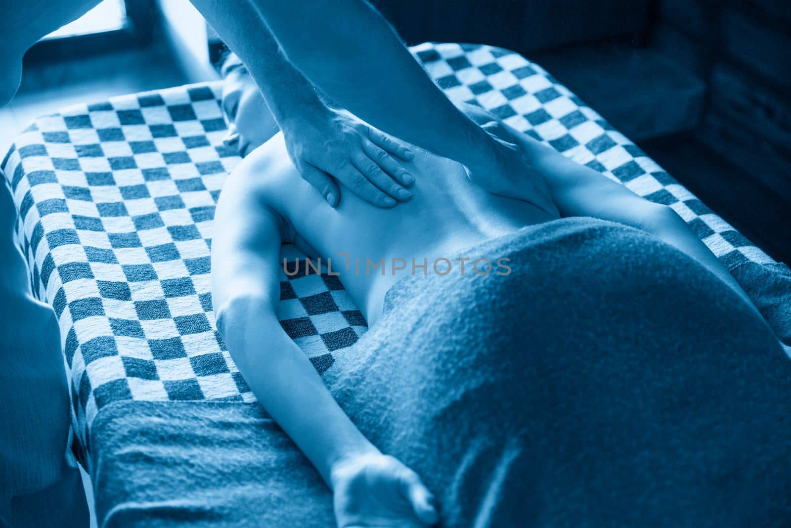 Thai massage is a type of massage in Thai style that involves stretching and deep massage. by Mariakray