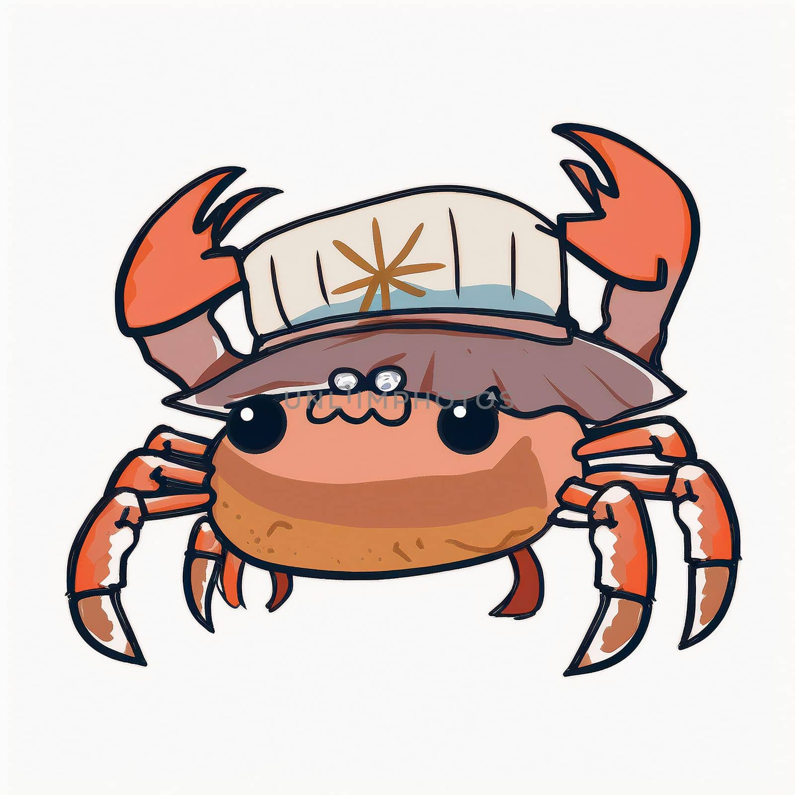 Crab in a hat by NeuroSky