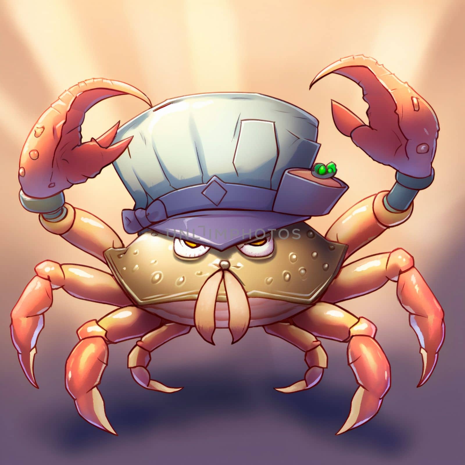 Crab in a hat by NeuroSky