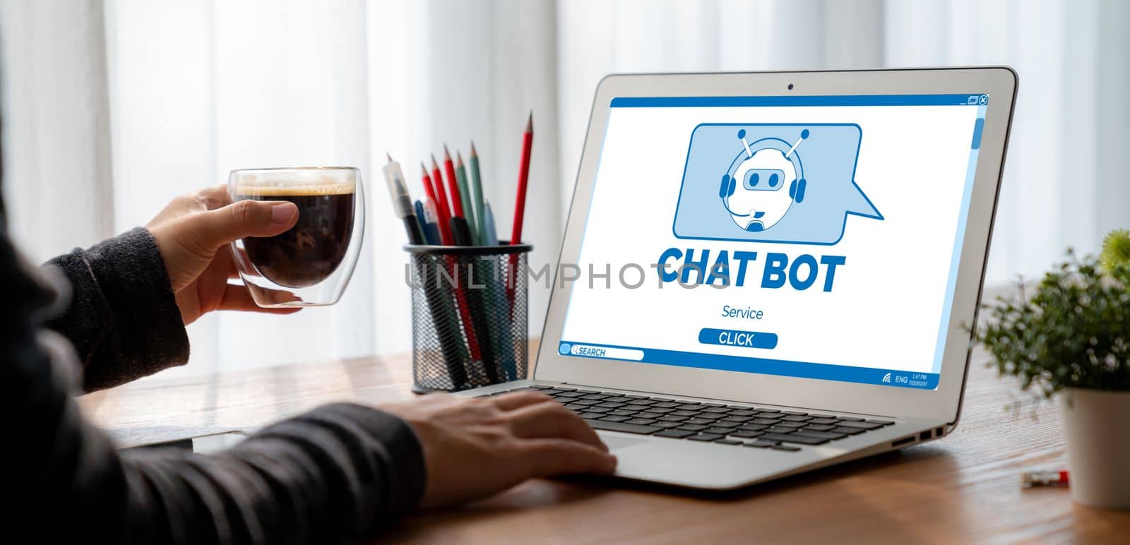 Chatbot software application for modish online business that automatically reply to customer questions