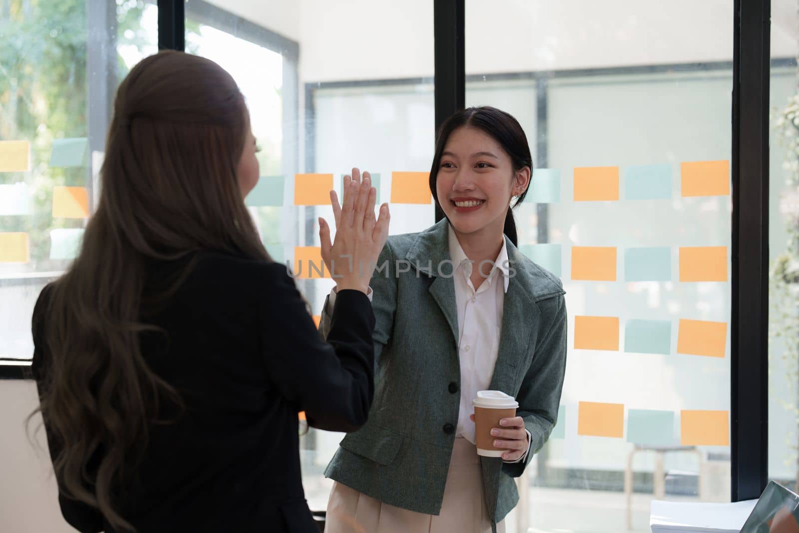 Business advisers are gathering to assess and debate the issue as it appears on the financial report. Financial counselor, investment consultant, and accounting concept.