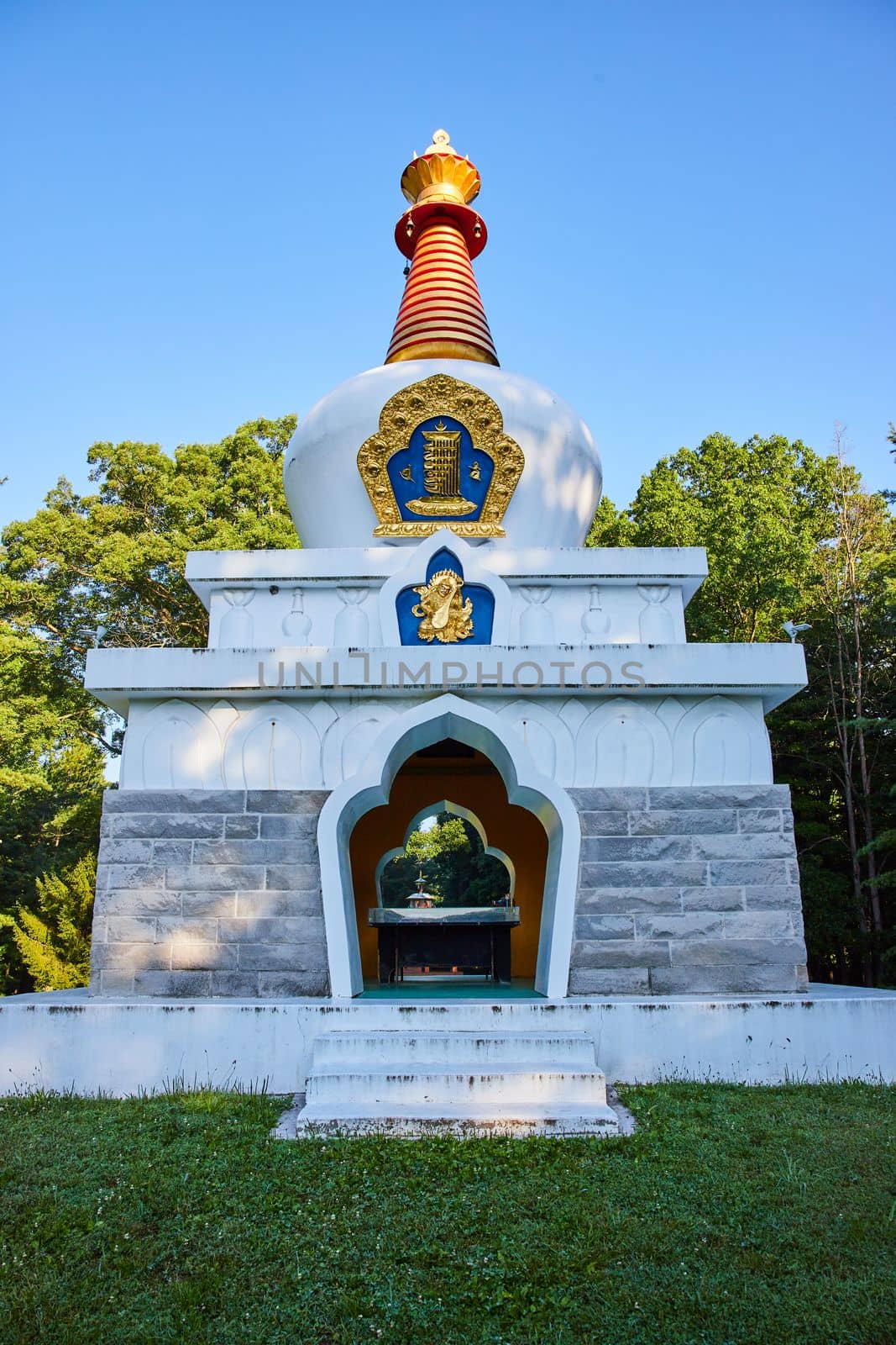 Image of Tibetan Mongolian Buddhist Cultural Center Chorten monument