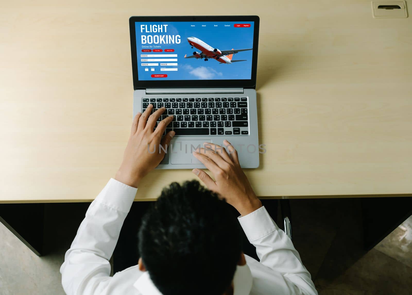 Online flight booking website provide modish reservation system by biancoblue