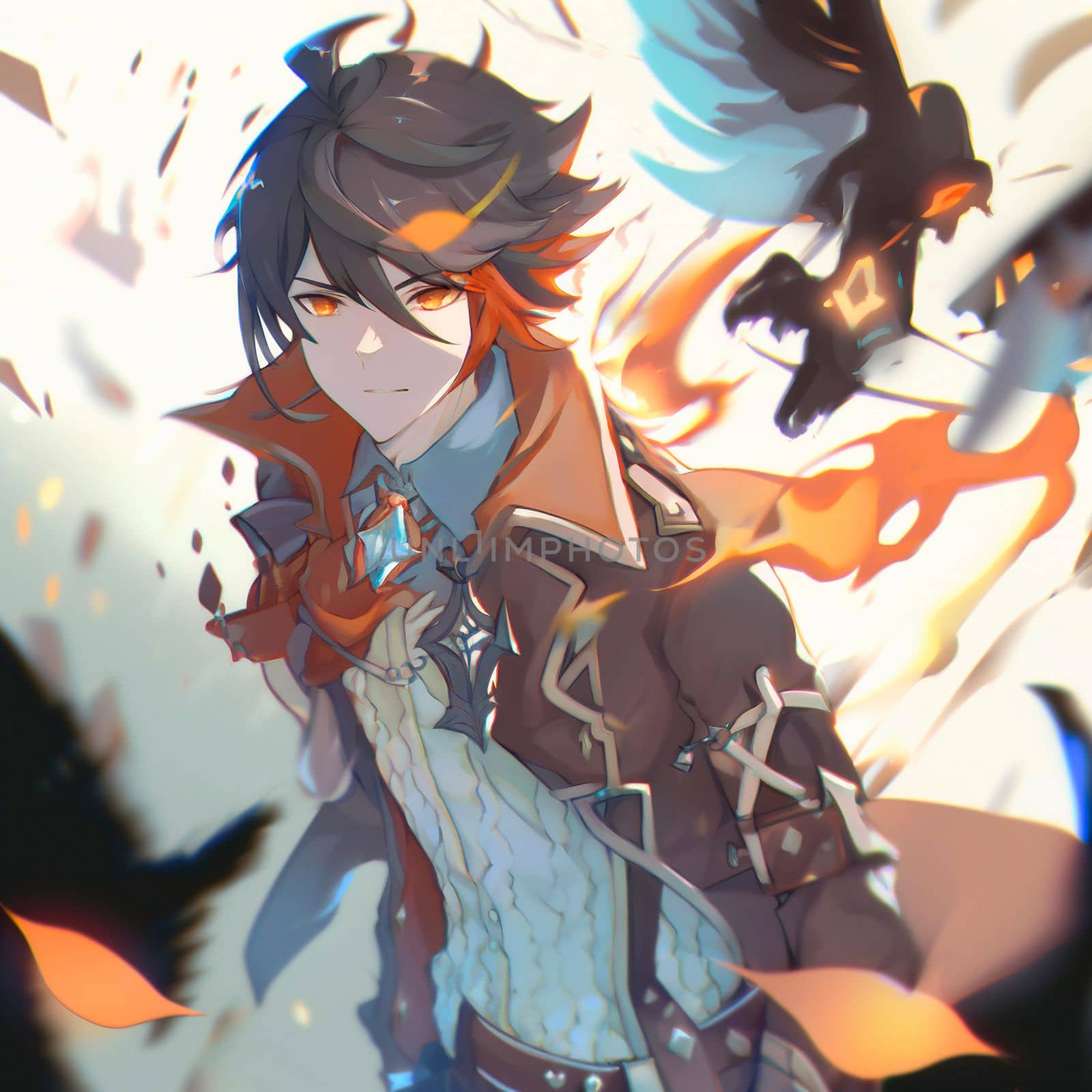 An anime - style character. High quality illustration