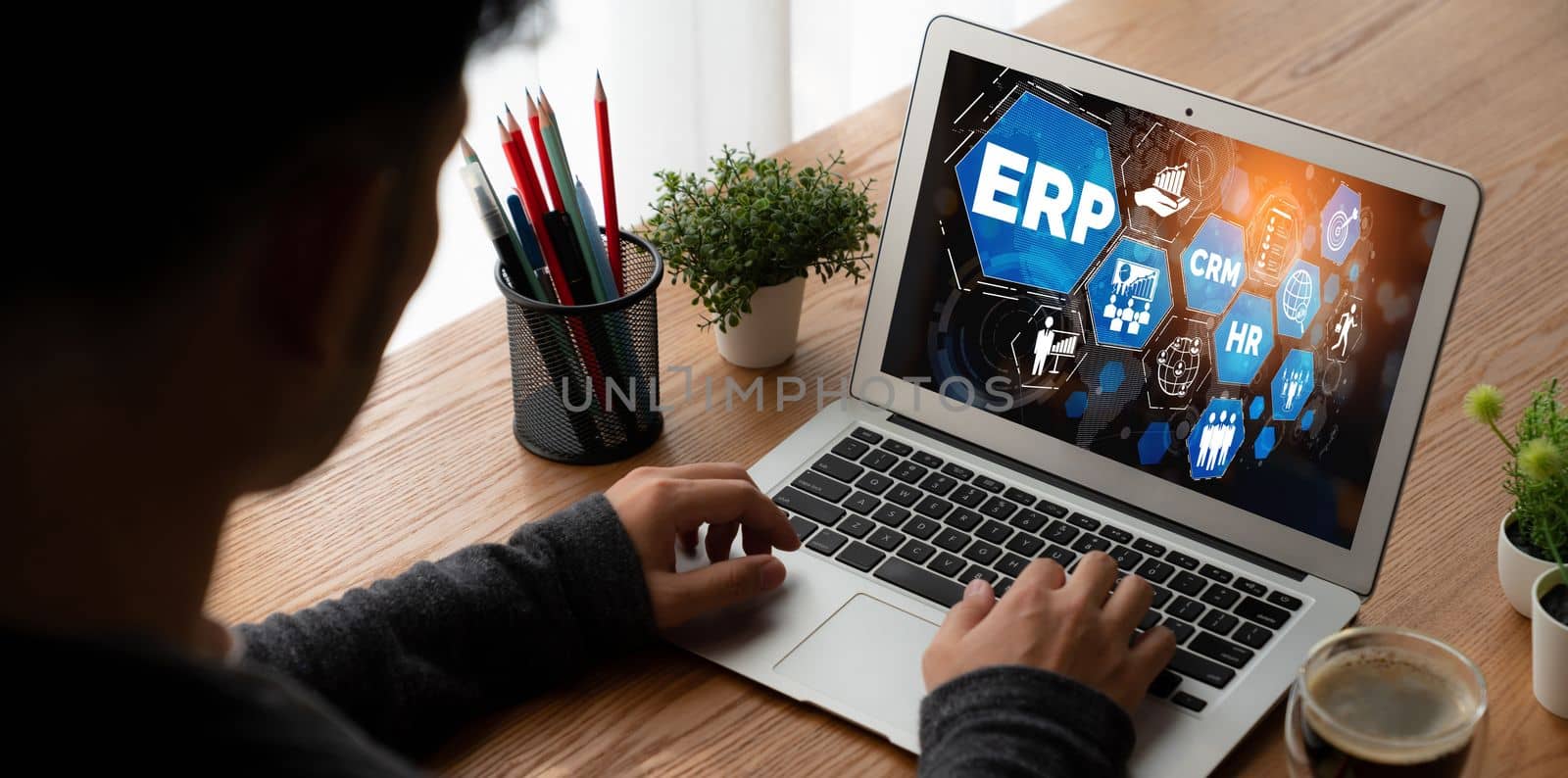 ERP enterprise resource planning software for modish business to plan the marketing strategy