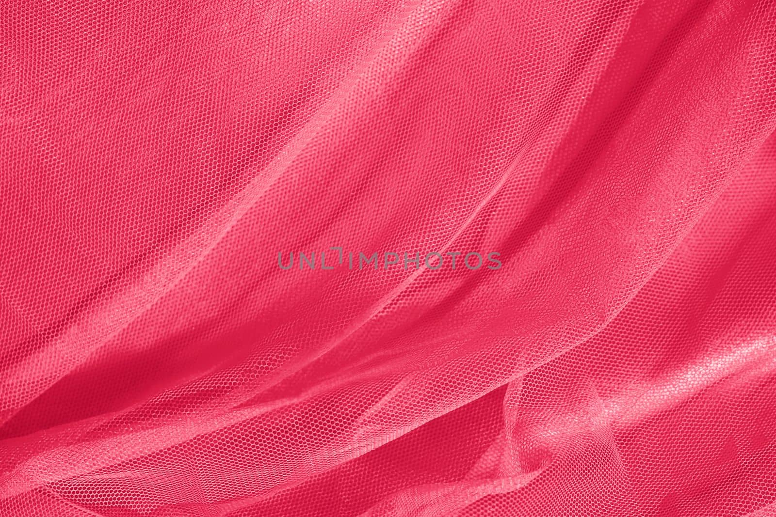 Delicate fabric background. Festive delicate background, birthday party, wedding invitation design. Valentine's Day Greeting Viva Magenta Background color
