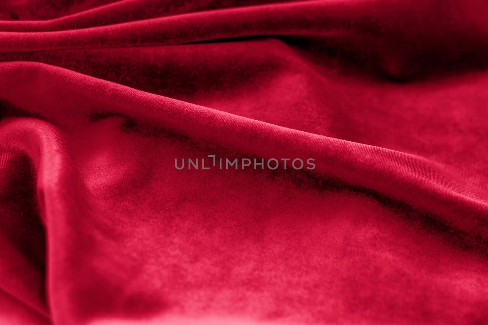 Backgrounds made of natural and artificial fabrics for the design of textiles, furniture and clothing. Furniture production. abstract wallpaper with space for copying text.Viva Magenta Background color