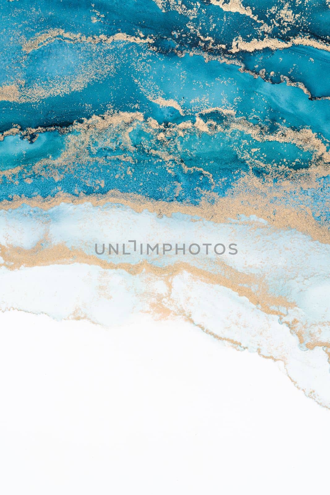 Marble ink abstract art from meticulous original painting abstract background . Painting was painted on high quality paper texture to create smooth marble background pattern of ombre alcohol ink .