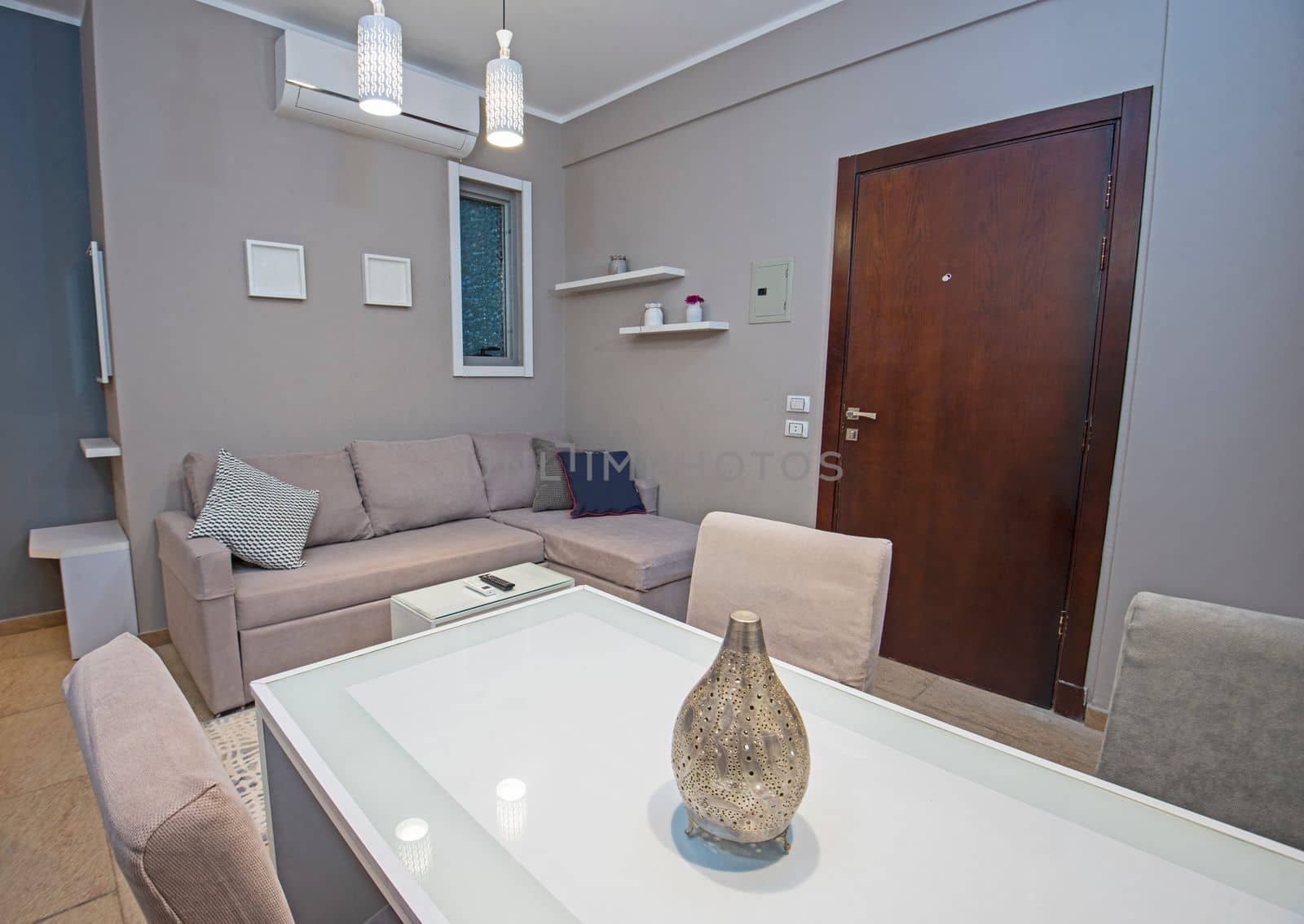 Interior design of luxury apartment living room by paulvinten