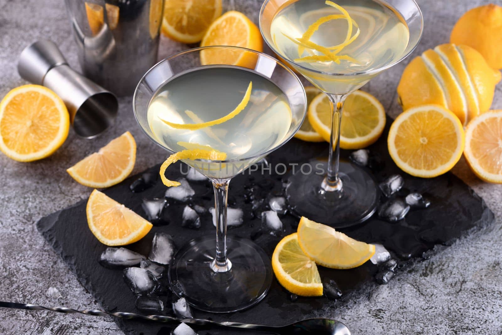 Lemon drop martini with zest offers a sophisticated twist to a cocktail. This light and savory favorite combines vodka, orange liqueur, fresh lemon juice and zest.