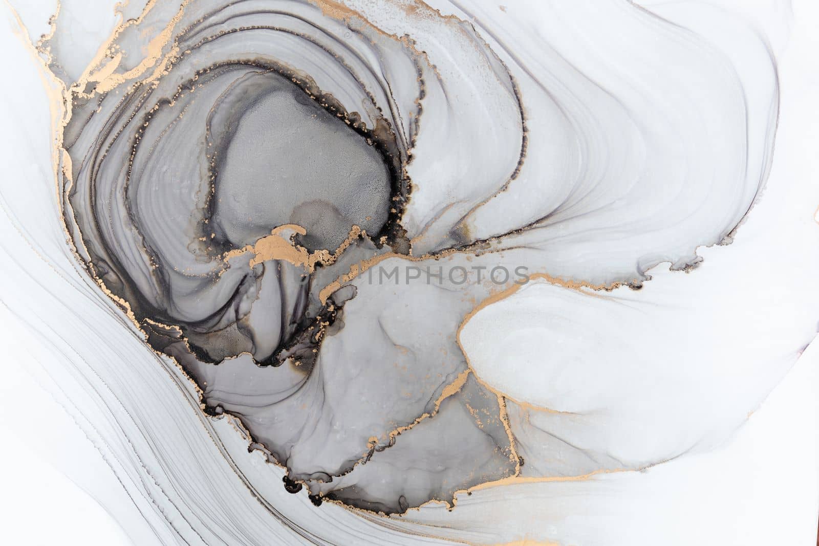 Marble ink abstract art from meticulous original painting abstract background . Painting was painted on high quality paper texture to create smooth marble background pattern of ombre alcohol ink .