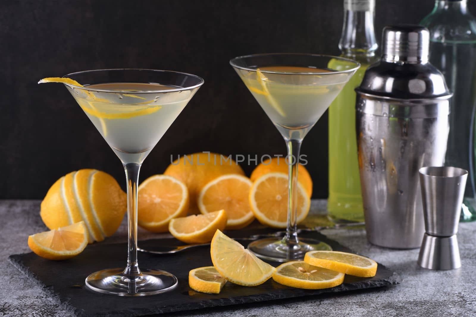 Lemon drop martini with zest offers a sophisticated twist to a cocktail. This light and savory favorite combines vodka, orange liqueur, fresh lemon juice and zest.